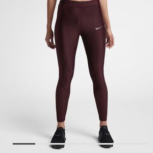 Maroon Nike Leggings